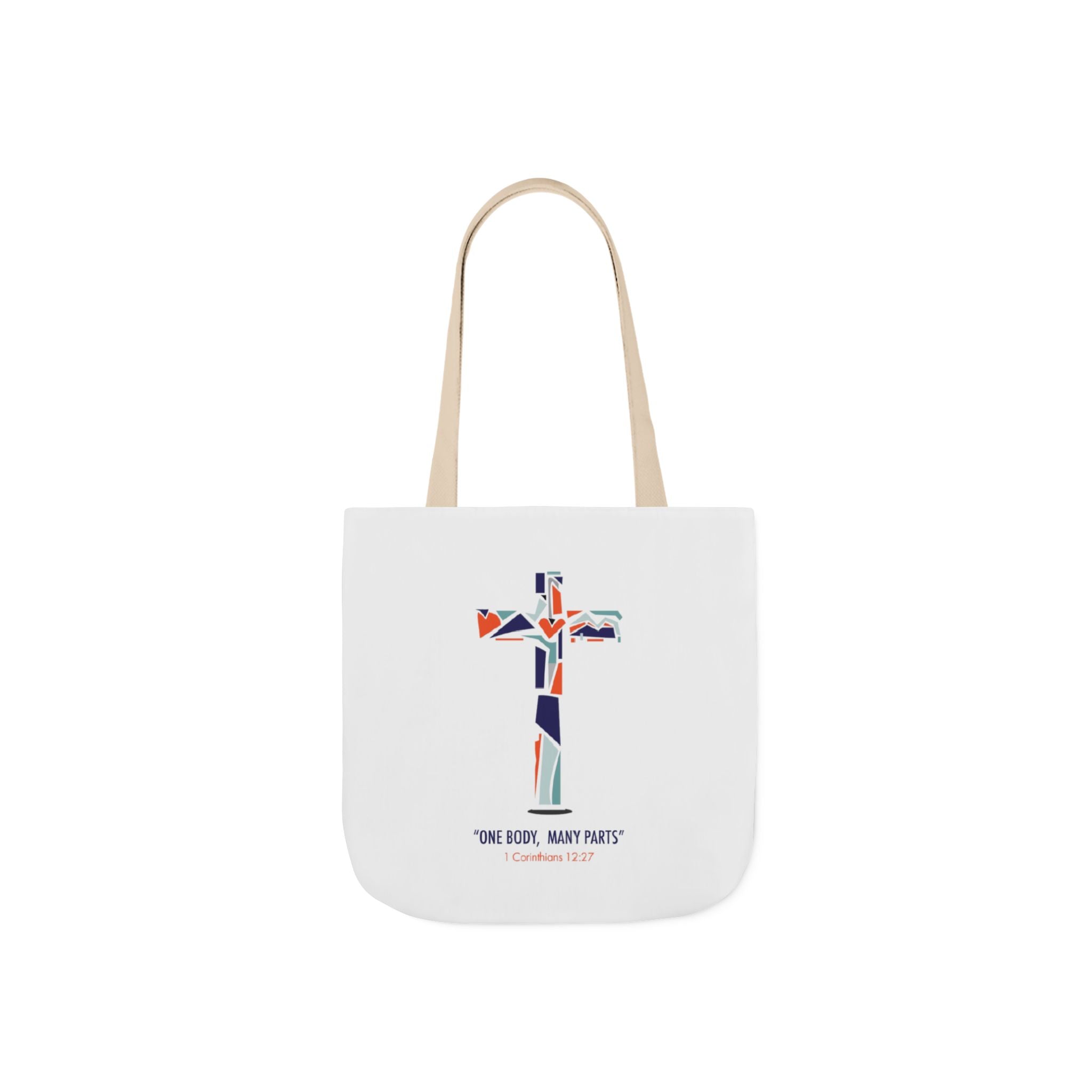 Canvas Tote Bag, 5-Color Straps