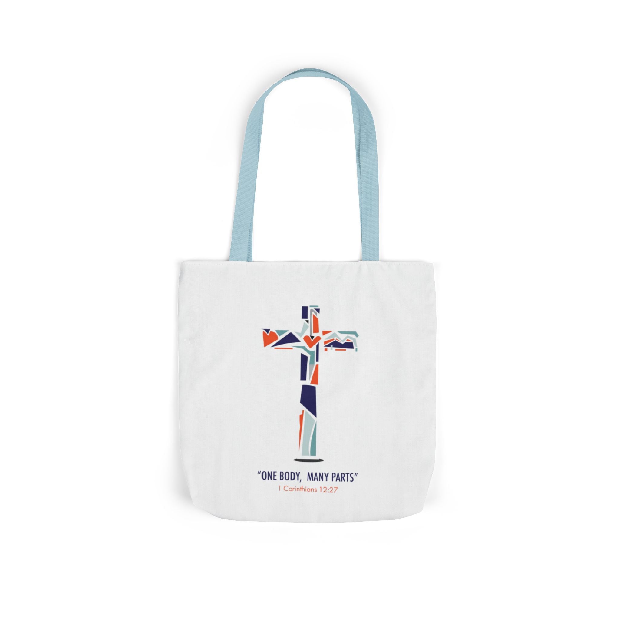 Canvas Tote Bag, 5-Color Straps