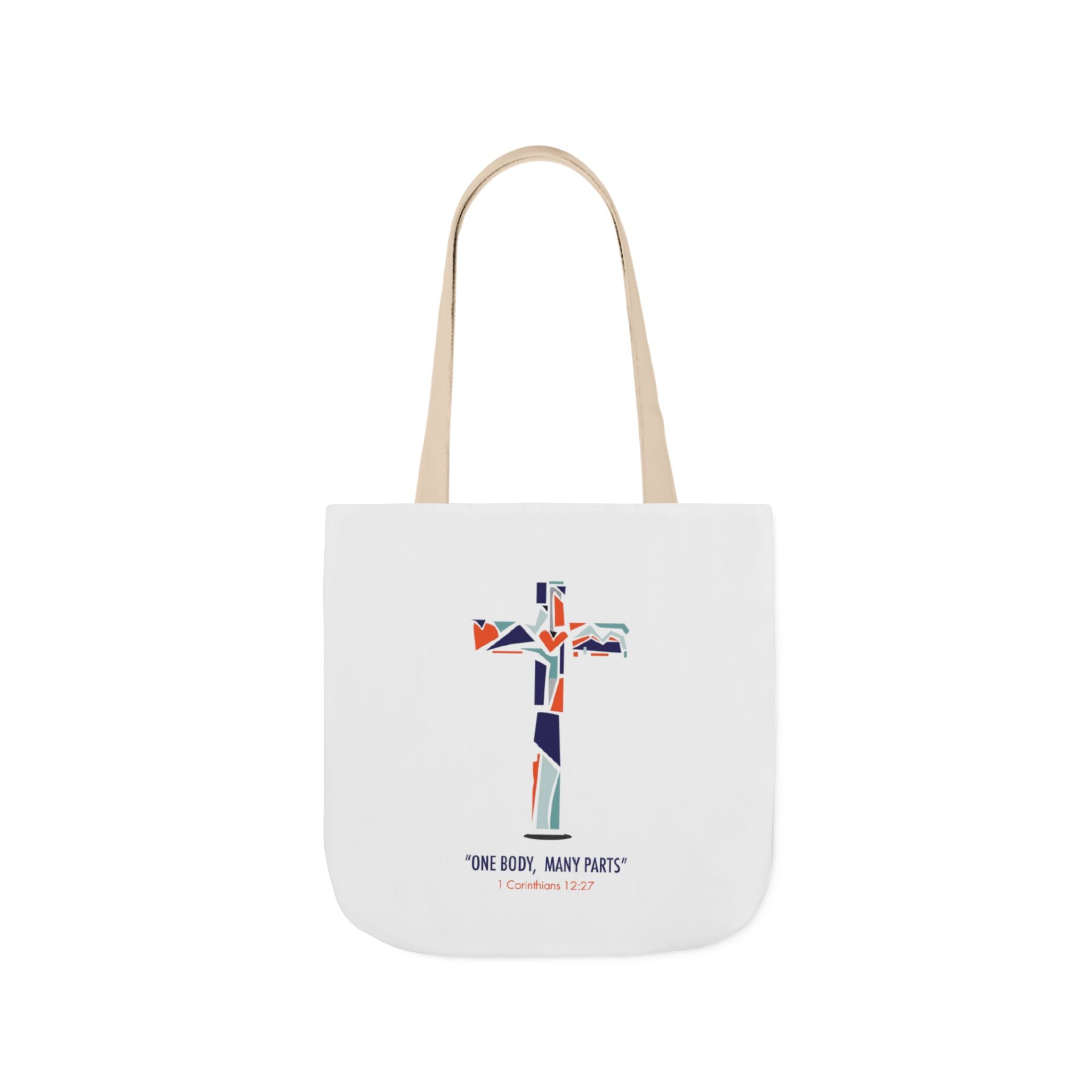 Canvas Tote Bag, 5-Color Straps