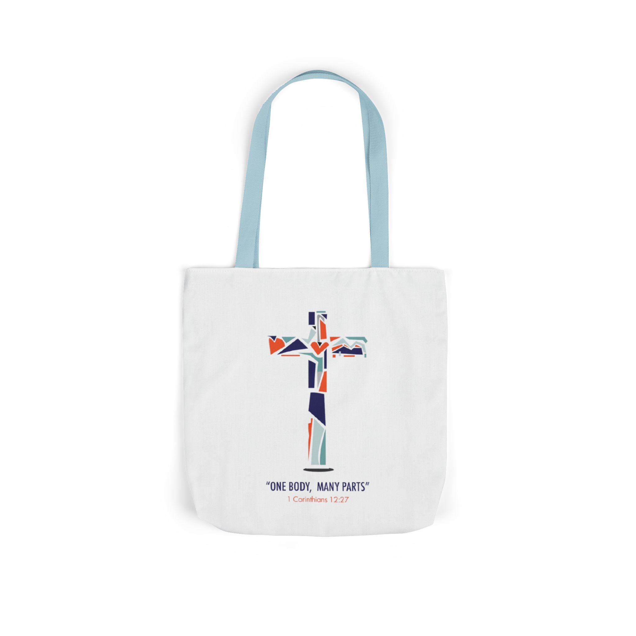 Canvas Tote Bag, 5-Color Straps