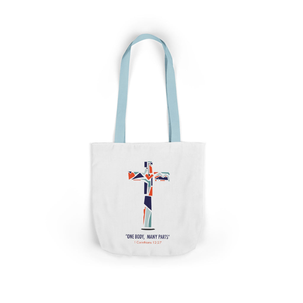 Canvas Tote Bag, 5-Color Straps